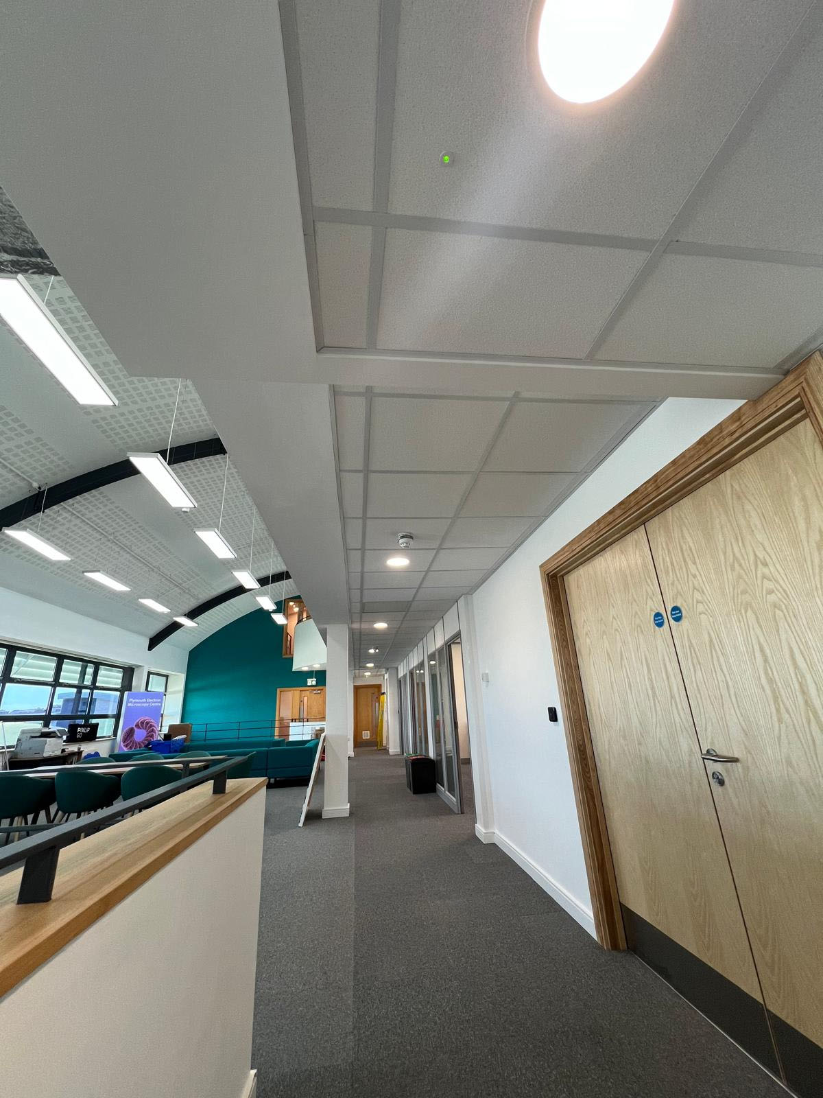 Crossfield Interiors - Suspended Ceilings & Partitions.