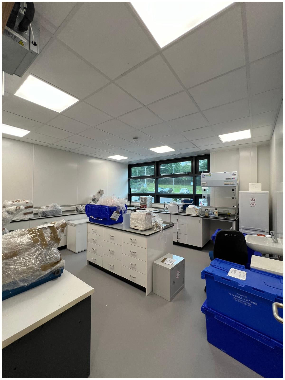 Crossfield Interiors - Hygienic Wall Lining