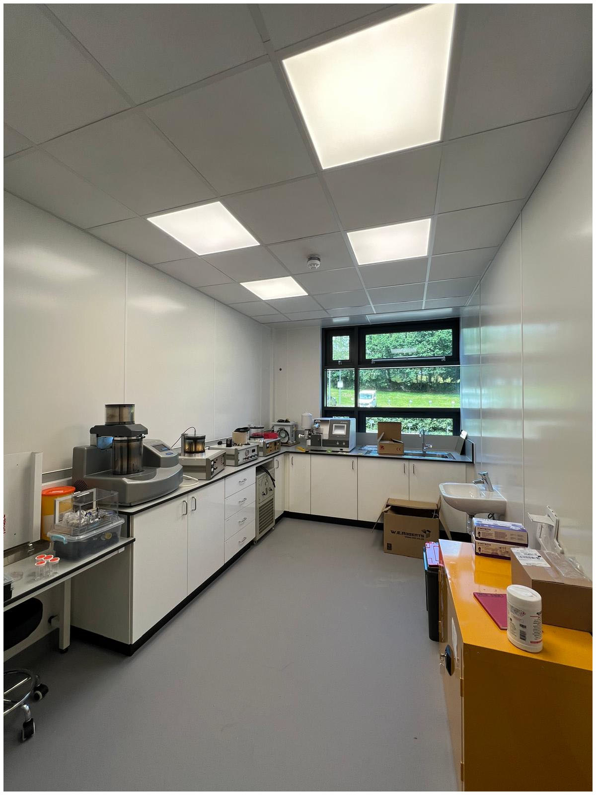 Crossfield Interiors - Hygienic Wall Lining
